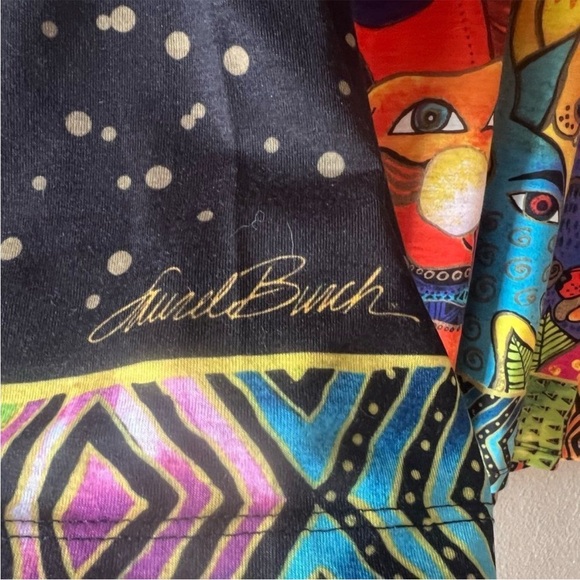 NEW Laurel Burch Canine Clan Top - Picture 4 of 8